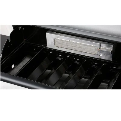 Orca Gas Grill 6 Burner + 1 Infrared Burner + 1 Side Burner - Black